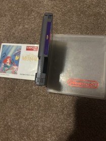 Capcom Disney's The Little Mermaid Nintendo NES NTSC-U/C Manual Included
