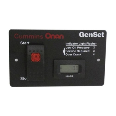 #ad #ad Onan Silent Remote Start Switch amp; Digital Hour Meter 12 Volt Gas LP Propane Pane $69.99