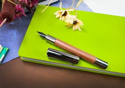 Monteverde Ritma Walnut Fountain Pen Jowo Nib Size Variation Superb Daily Pen