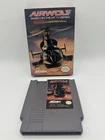 Airwolf Nintendo NES 1989 Authentic cart, With Box Excellent