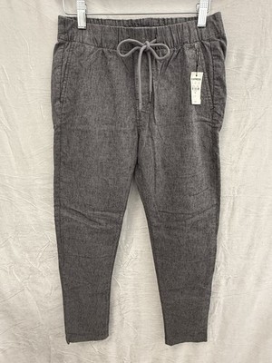 Express Women's XS Gray Cotton Linen Pants
