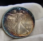 Super Toner 1986 US Silver Eagle $1 Nice Unc Key Date.
