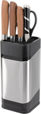 Kitchen Knife Holder,Stainless Steel Universal Knife Block for Kitchen Counter,S