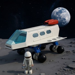 Robots, jeux et jouets S.-F. et fantastique - Playmobil - Playmospace - Station Spatiale RS 2005