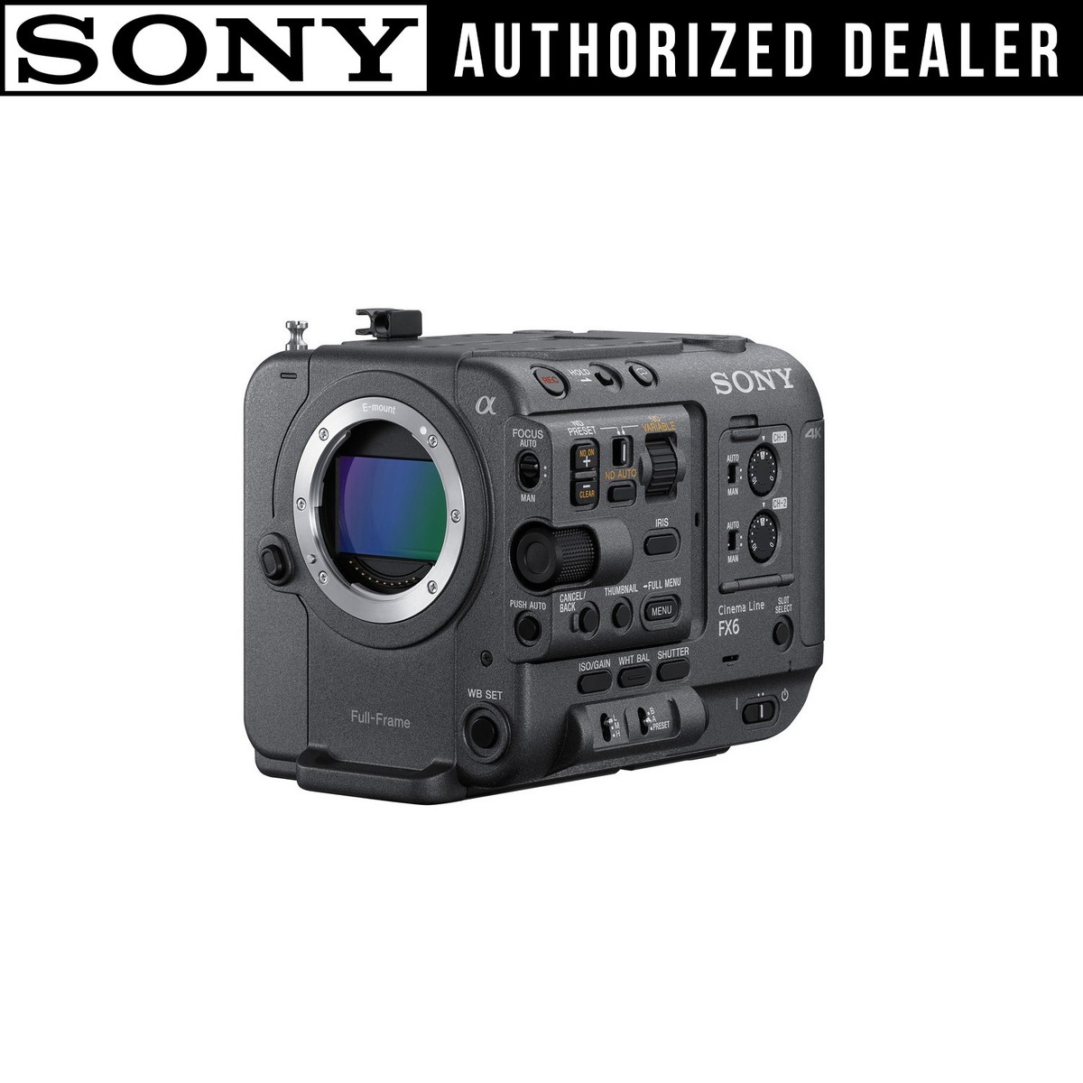 Sony Cinema Line FX6 Camera (ILMEFX6V) for sale online | eBay