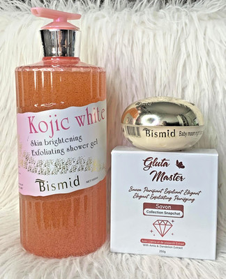 BISMID TRIO DUSCHGEL GESICHTSCREME UND SEIFE TEINTGLANZ ANTI FLECKEN