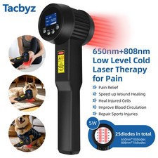 Cold Laser Therapy for Human and Pets Red Light Physiotherapy for Pain Relief 5W