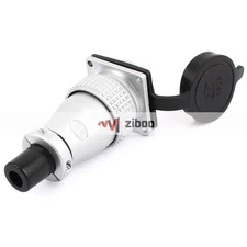 PLS28-7 AC400V 25A WATERPROOF 7 PINS AVIATION CIRCULARCONNECTOR ADAPTER 3 MOHM