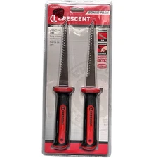 Crescent 6" Drywall Jab Saw Set w/ Sharpened Tip - CTJSAWSET2 - 2 Pack - New