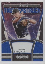 2020 Panini Prizm Draft Picks Thunderstruck Blue Wave Nick Yorke #TH-5 0w8f