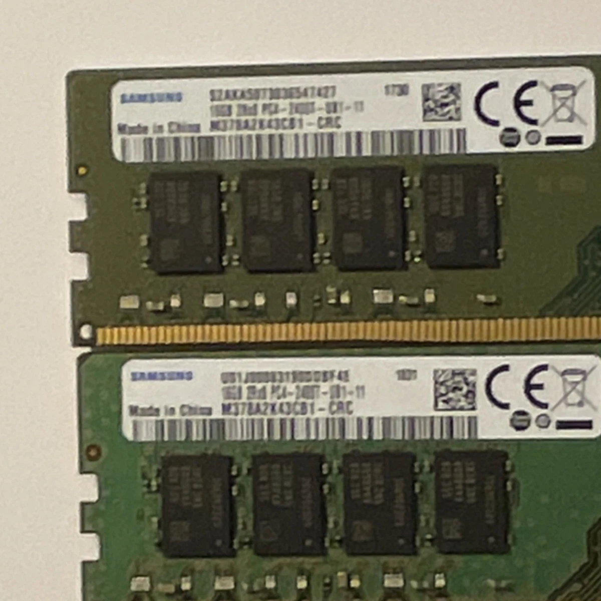 Samsung PC4-19200 (DDR4-2400) Bus Speed Computer RAM 16 GB Total