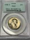1950 S Washington Quarter PCGS MS65 OGH!!!