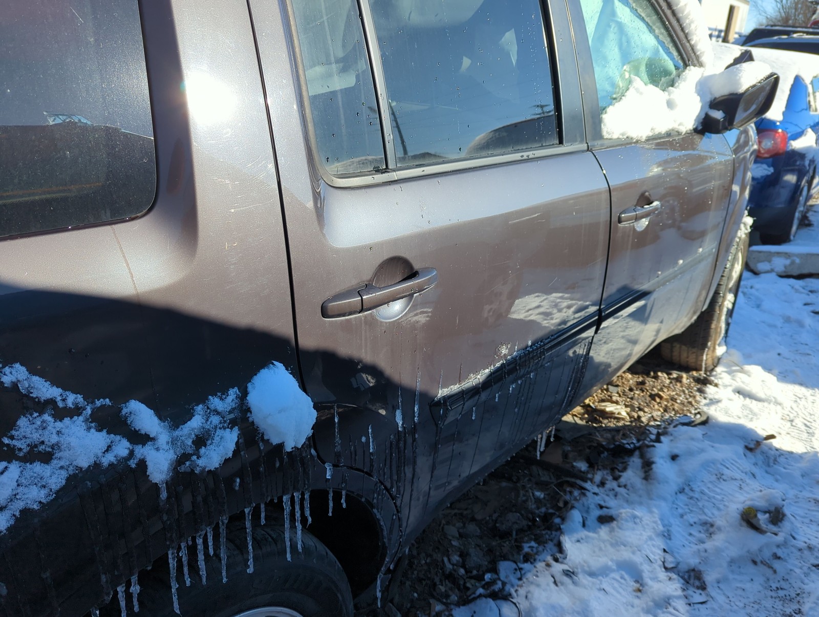 2009-2015 Honda Pilot Passenger Rear Door Oem TE2D1