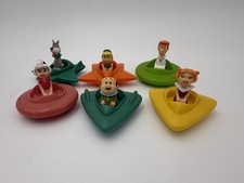 1989 Wendy's Toys THE JETSONS Spaceship Cars Set of 6