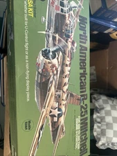 WWII North  Am. B-25 Mitchell Guillow's Model Airplane Kit Balsa Wood  GUI-805