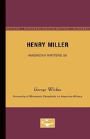 George Wickes | Henry Miller - American Writers 56 | Taschenbuch | Englisch