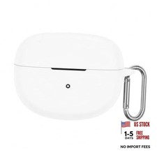 Silicone Case Compatible with Bose Ultra Open Earbuds White