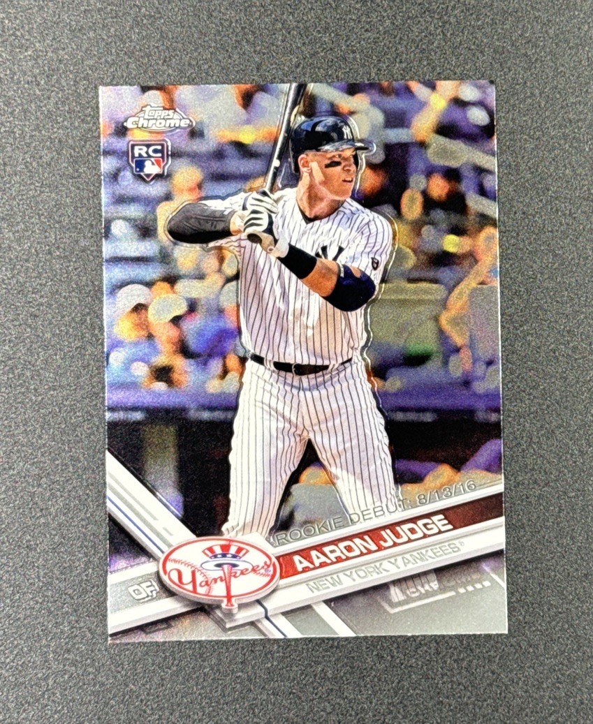 Aaron Judge 2017 Topps Chrome Update RC #HMT50 - NY Yankees Rookie Card - Mint!