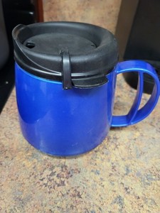 One for the Road Non-Slip 16 oz Flat Bottom no Spill Coffee Mug