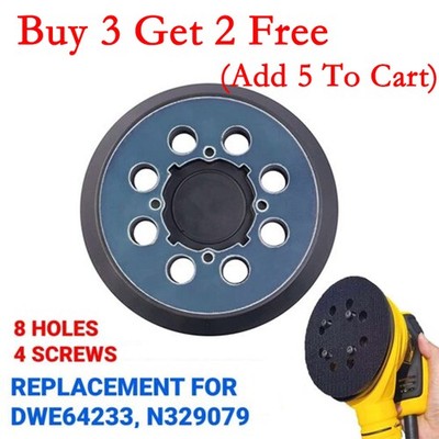 5'' Orbital Sander Pad Hook&Loop For DeWalt DWE6420 DWE6421 DWE6423 DCWE210B 2026