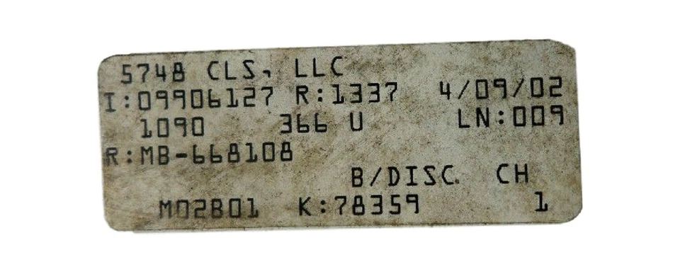 Autopart International 96162 78359 Brake Disc Rotor Brand New - Image 3 of 3