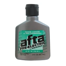 Afta Pre-Electric Shave Lotion With Skin Conditioners - 6 Pack 3 Oz