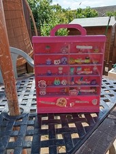 Shopkins Mixed Lot 30 Mini Figures with Pink Carry/Display Case