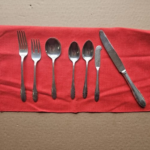 Gorham Lyric Sterling Silver Flatware (198g) and Sterling Handle Knife (66g) #2