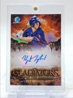 WYATT LANGFORD 2024 BOWMAN CHROME GLADIATORS OF DIAMOND ORANGE AUTO /25 Q5327