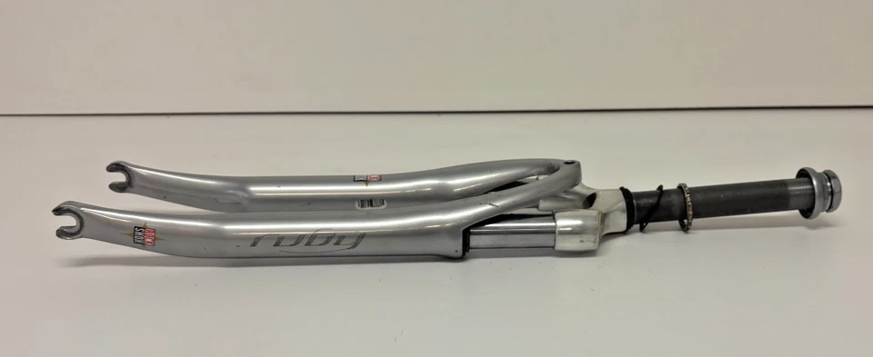 Horquilla de carretera Rockshox Ruby 700C 170 mm 1" de colección RARA dirección roscada EXCELENTE Foto 3 de 4