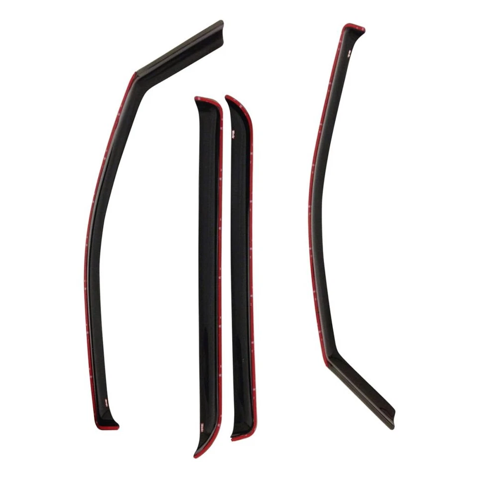 For Chevy Silverado 3500 Classic 07 Window Deflector In-Channel Smoke Front & Foto 2 de 4