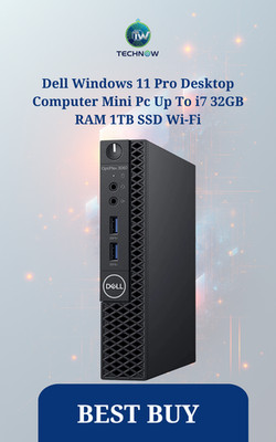 Dell Windows 11 Pro Desktop Computer Mini Pc Up To i7 32GB RAM 1TB SSD Wi-Fi