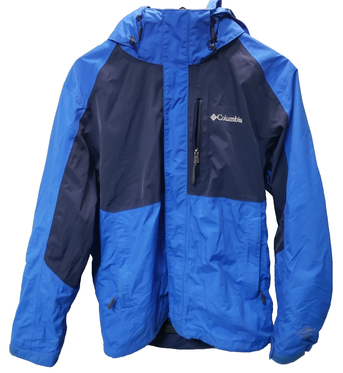 Columbia Men's Rural Mountain Interchange Omni Heat Jacket, Royal/Navy, M