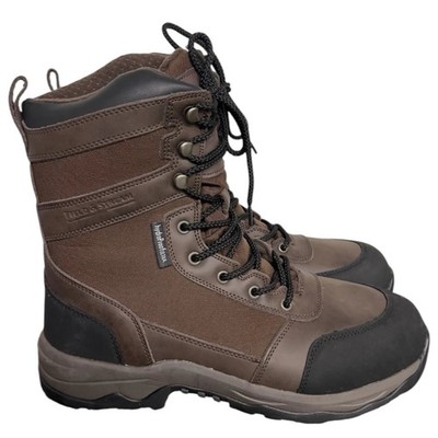 Field & Stream HydroProof Ultra 400g Thinsulate Waterproof Boots Men s 11 Brown