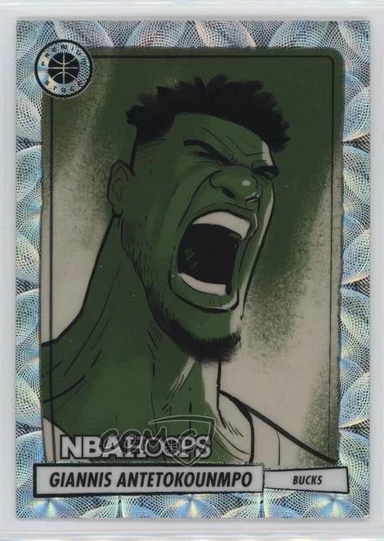 Giannis Antetokounmpo trading card