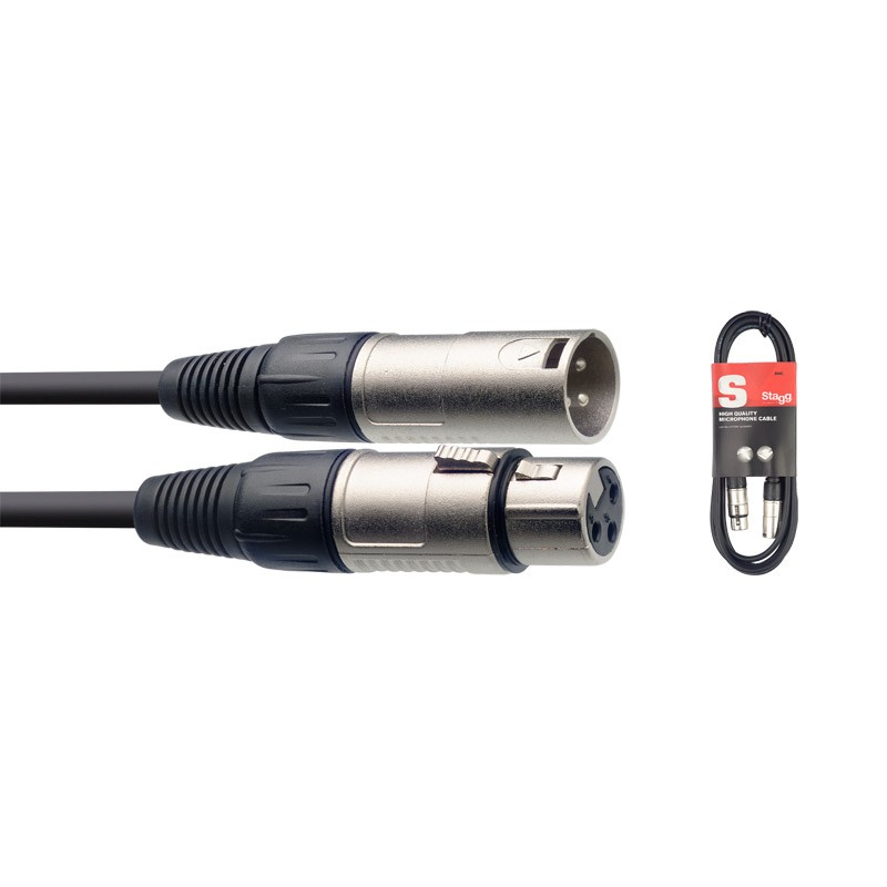 Stagg Xlr(M)-Xlr(F) Microphone Cable (Smc6) 6M Smc6 - Image 2