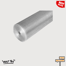 NEW 1/4IN 48IN x50FT Hardware Cloth 23GA Galvanized Wire Mesh Fence Roll