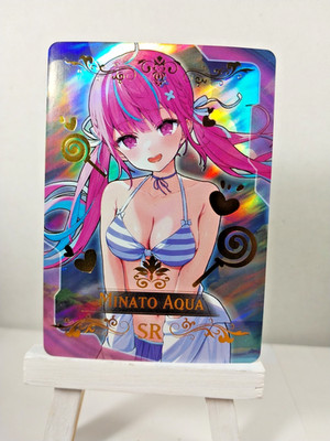 Minato Aqua SR Goddess Story Waifu Anime Trading Card 