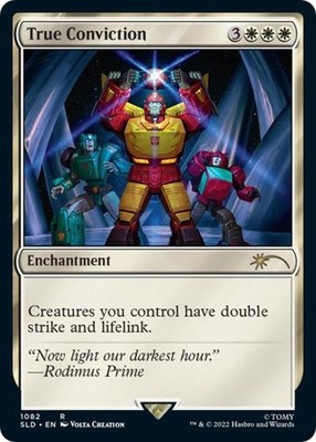 True Conviction -Foil Near Mint MTG Secret Lair