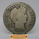 1913 Barber Silver Dime, 90% Silver - #C52271NQ