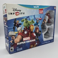 Disney Infinity - Marvel Super Heroes Starter Pak 2.0 - Wii U - Complete