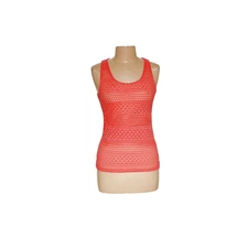 GUESS Women's Orange Solid Blouse - Size S