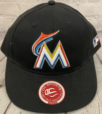 Youth OC Sports Team MLB Miami Marlins Hat New Era Nine Fifty Logo Six Panel