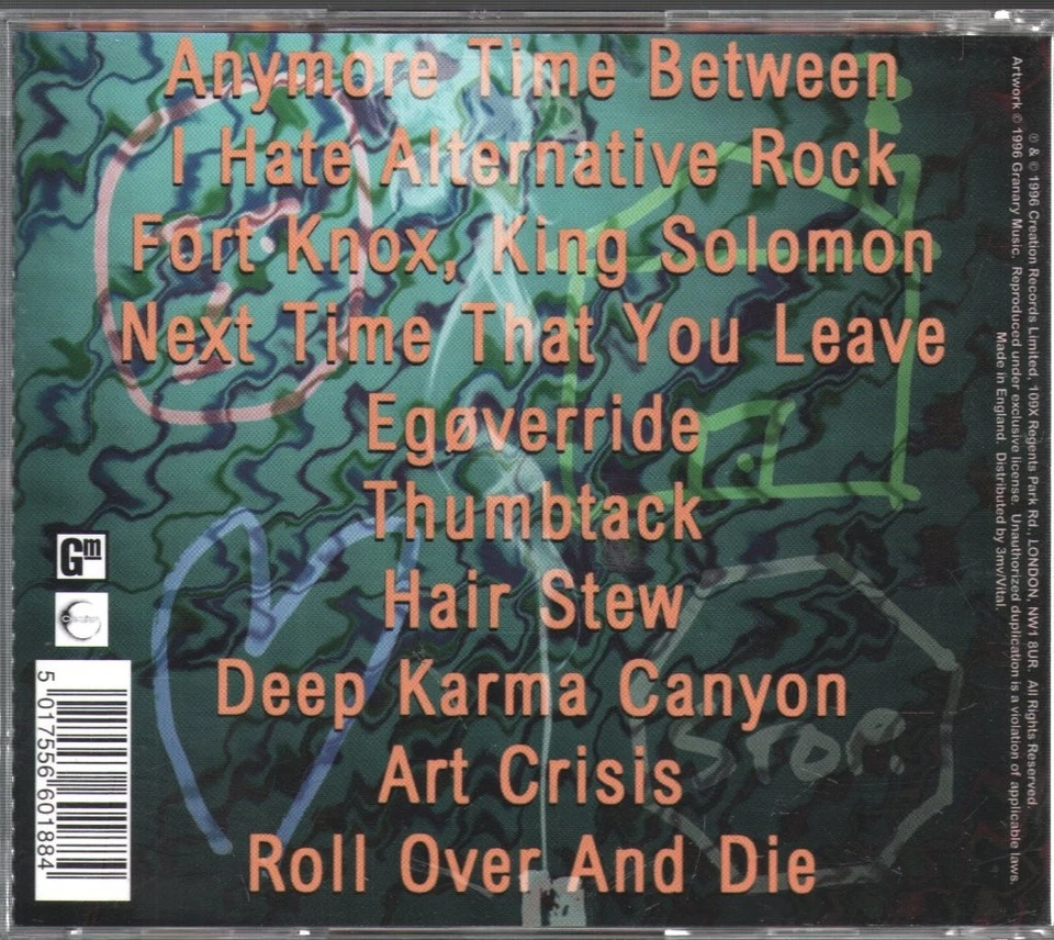 Bob Mould Selbstbetiteltes CD Europa Creation 1996 CRECD188 - Bild 2 von 2