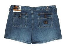 Vintage Y2K lei Denim Shorts Pockets Surplus Utility Gear Series Women sz 11 NWT