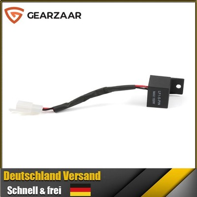 12V LED Blinker Relais Motorrad Relay Flasher für Halogen Blinker sowie 2-Polig
