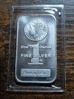 1oz 999 Silver Morgan Tribute Bar By Highland Mint Sealed From Mint