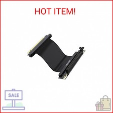 HAOYEXIN PCIE 3.0 X16 Extension Cable, PCI-E 16x Extreme High Speed Riser Cable,