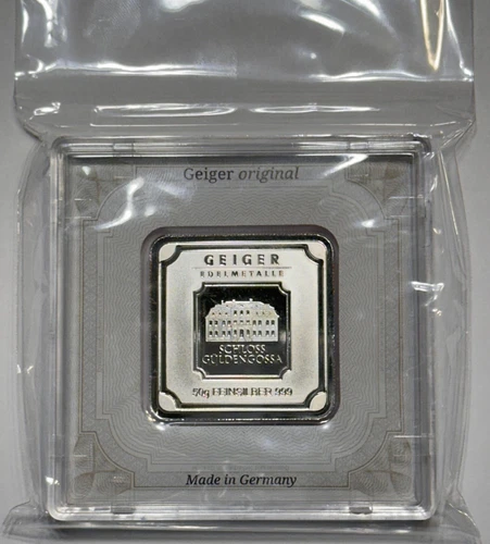 Geiger Edelmetalle Security Line 50 gram .999 Fine Silver - In Assay - AV939705