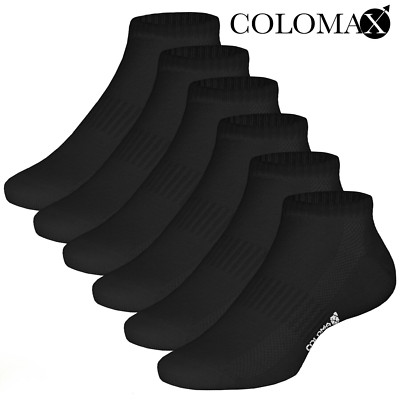 COLOMAX  Sneaker Socken 6-12 Paar ''SUPERWEICHE'' Bambus-Viskose Herren Damen